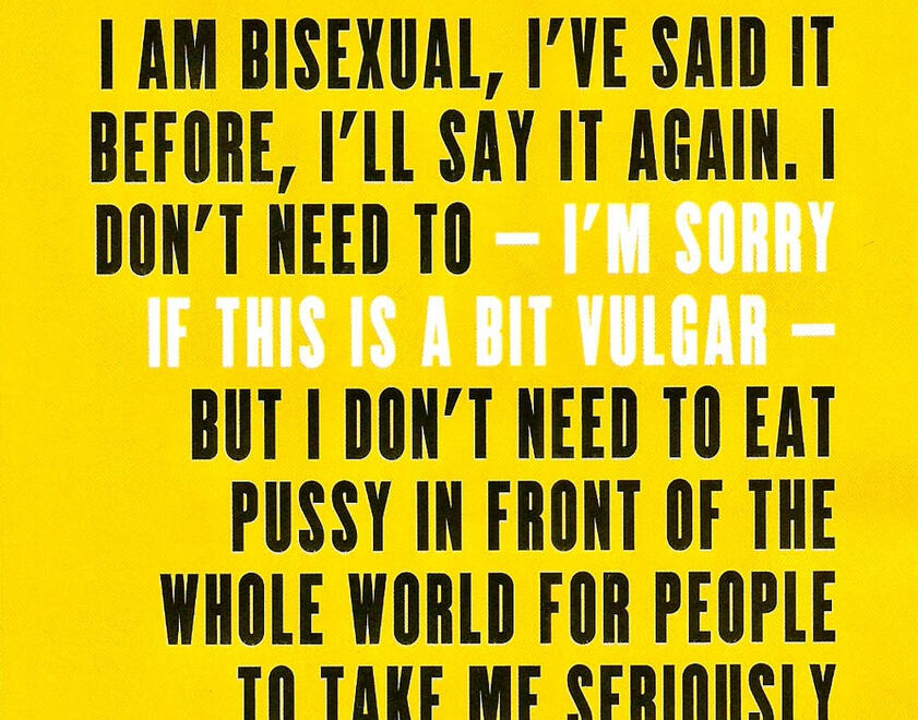 Scan of attitude magazine