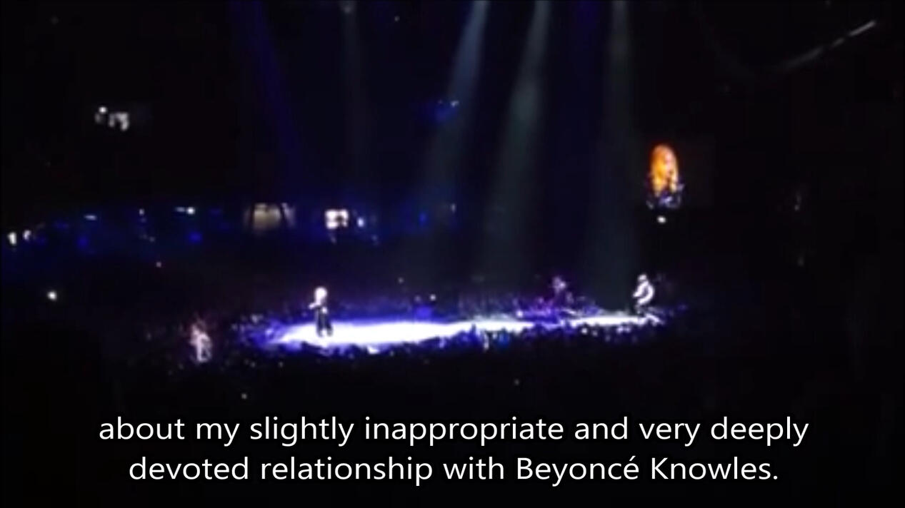 Screencap of Telephone speeches video